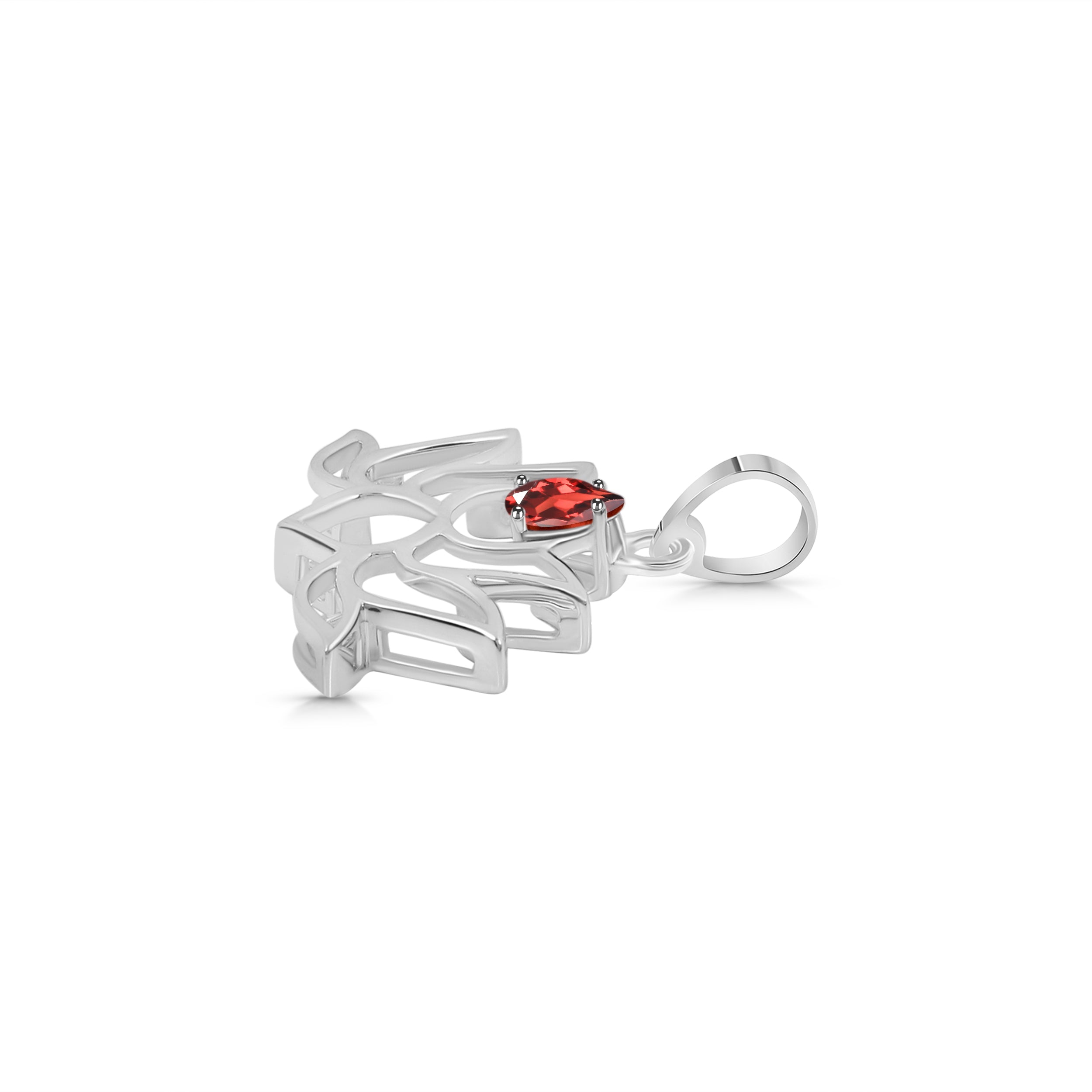Garnet Pendant-(GAR-SN-156.)